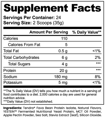 Clean Bean Plant Protein - Vanilla