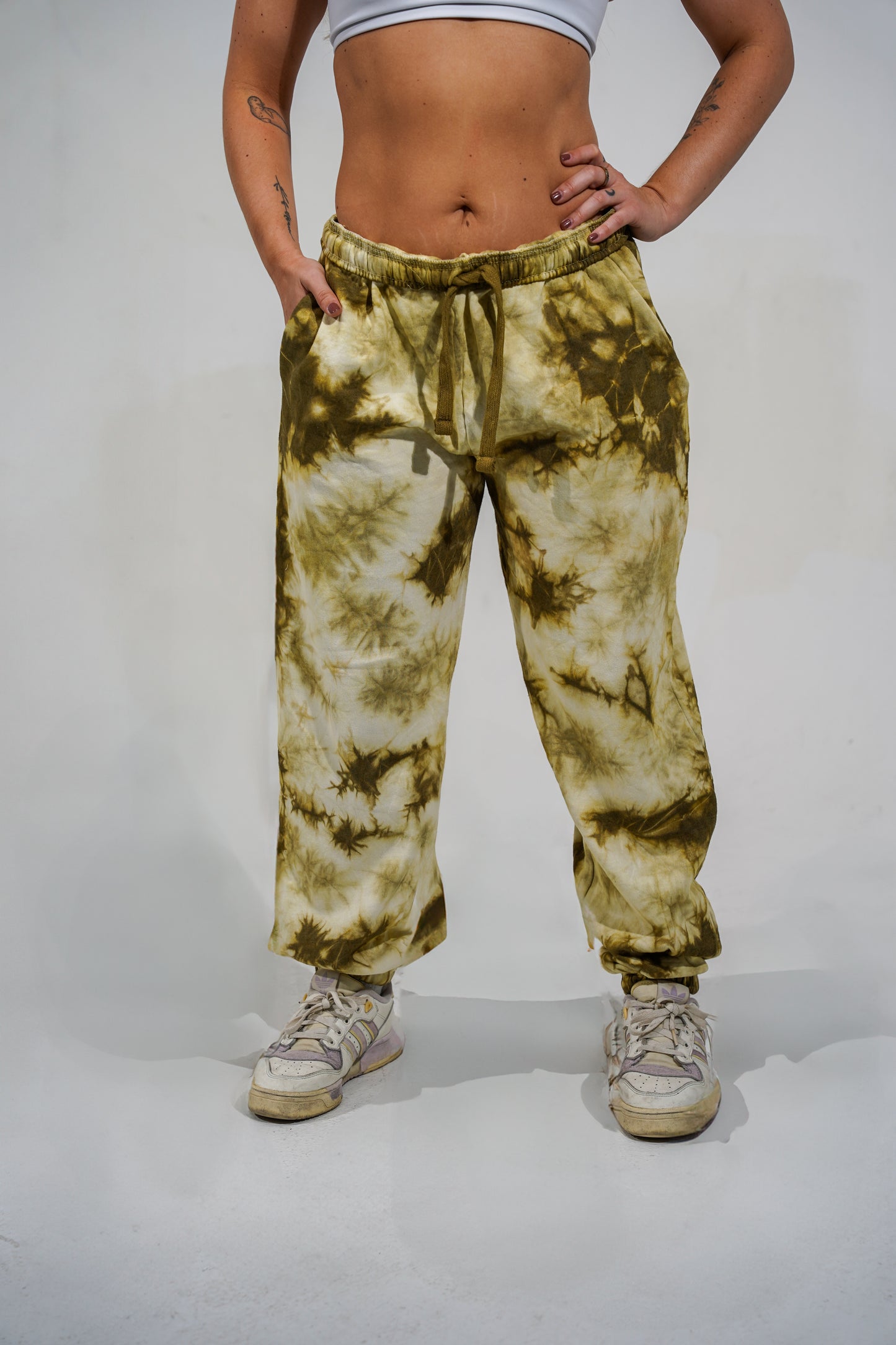 Golden Tye Dye Joggers