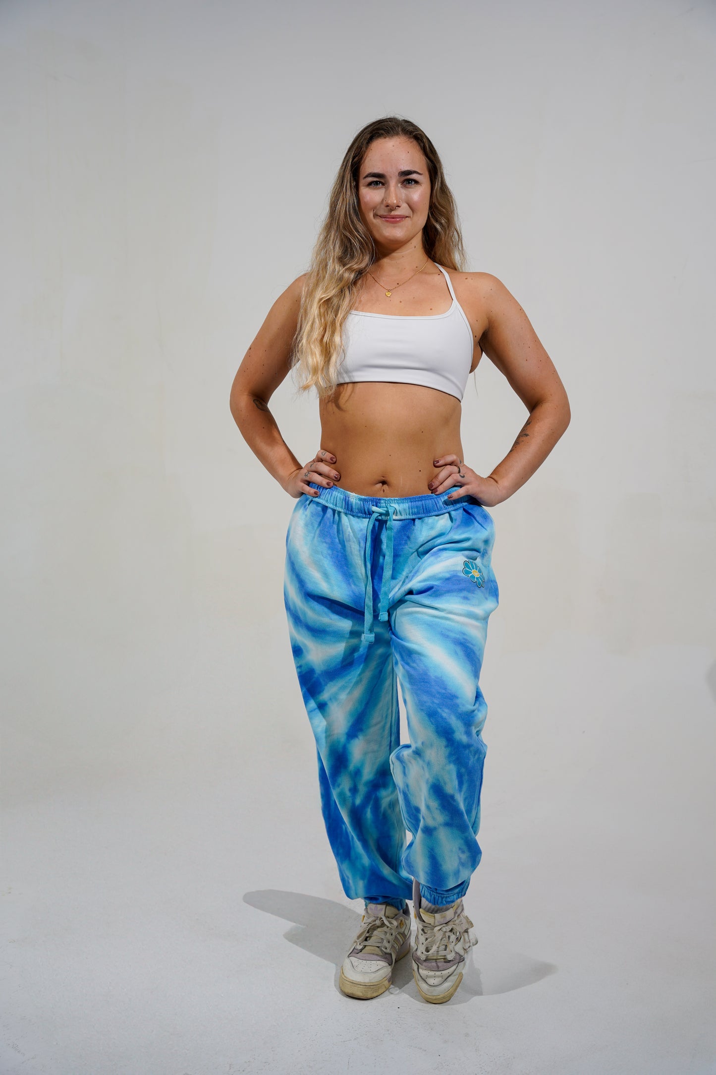 Flower Tye Dye Joggers