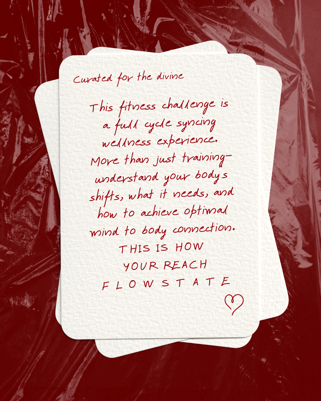 THE FLOWSTATE CHALLENGE
