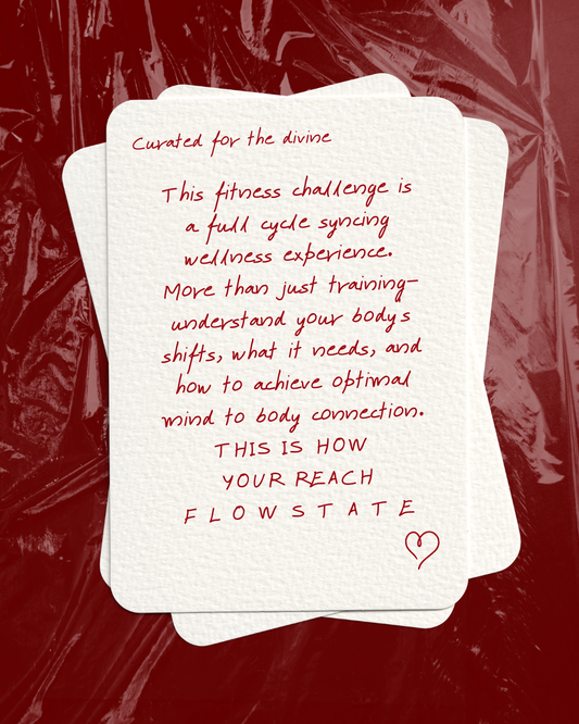 THE FLOWSTATE CHALLENGE
