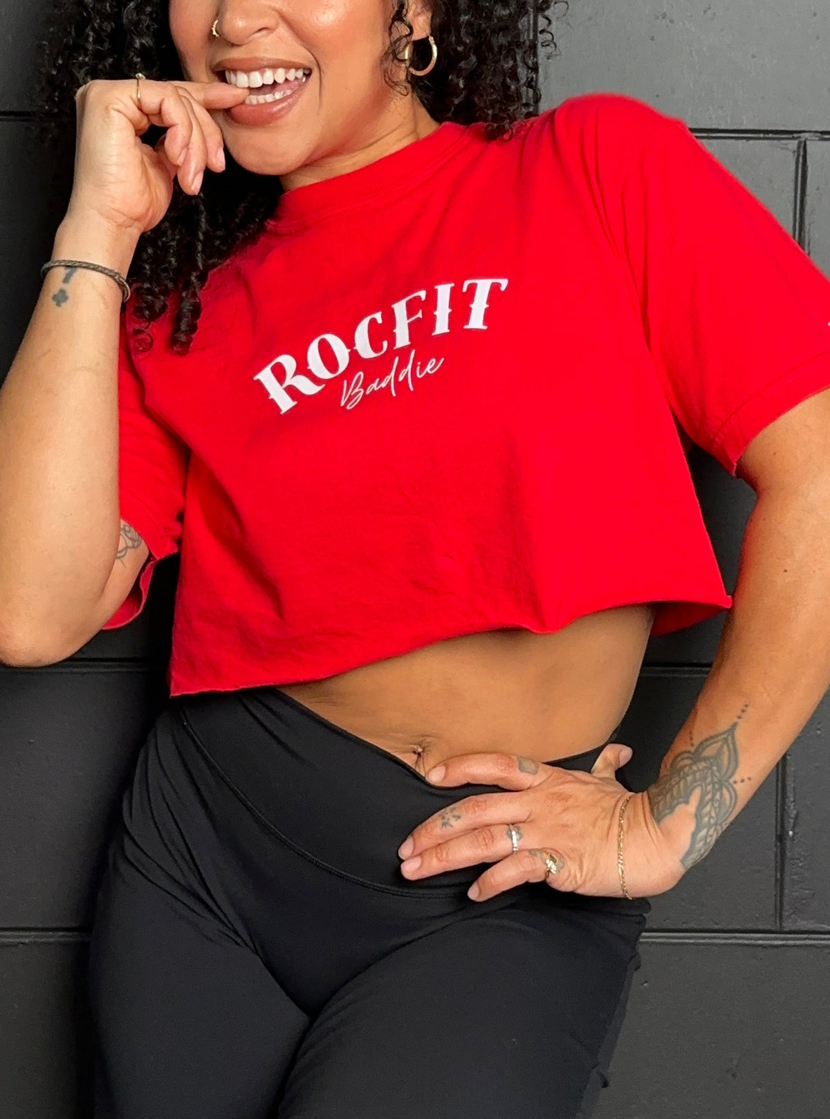 Baddie Crop Tee