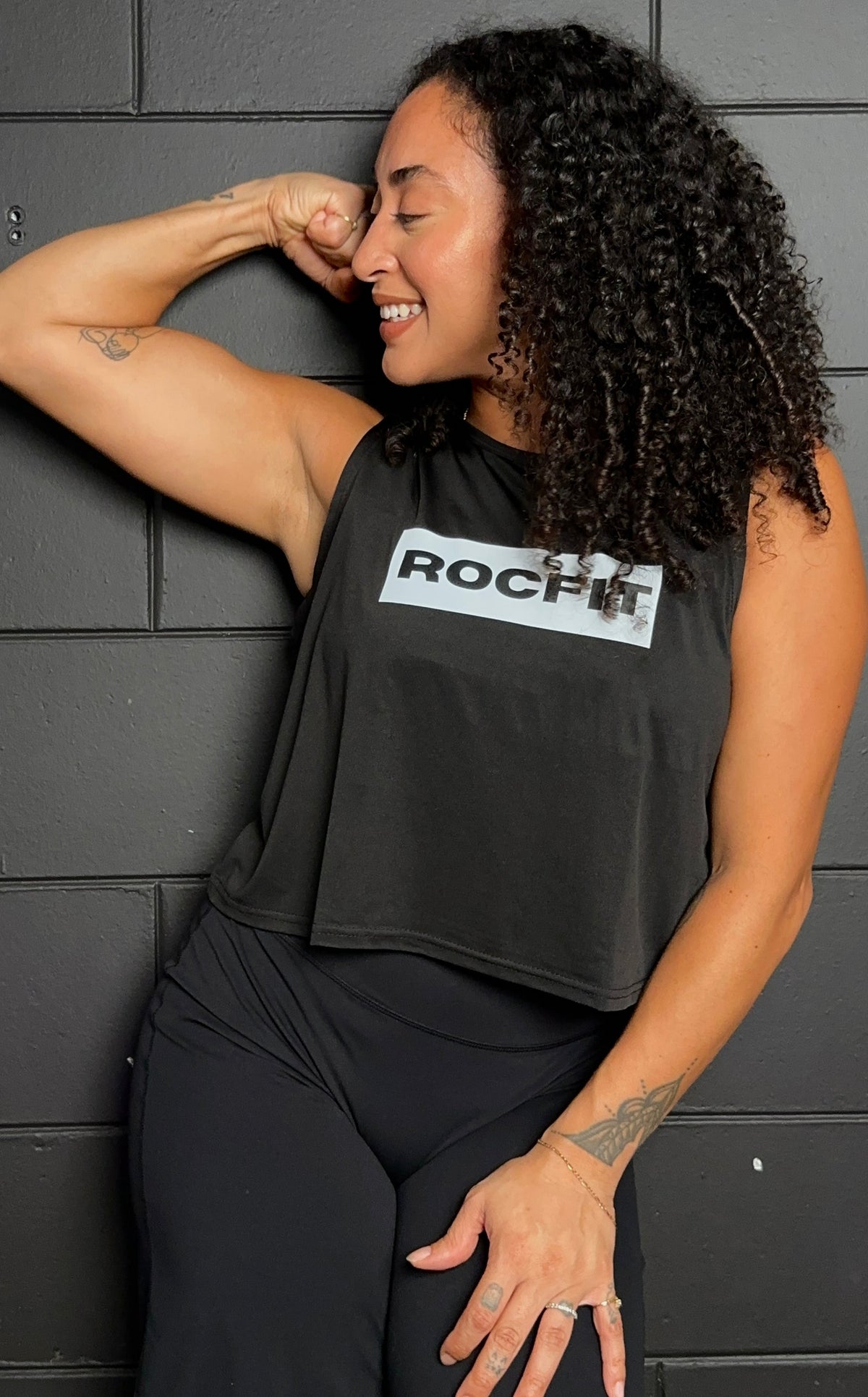 Rocfit Cropped Tank