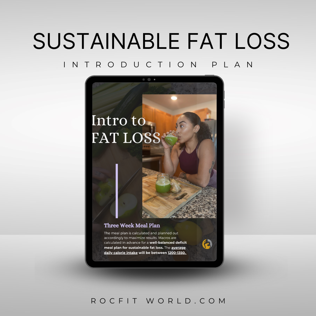 Intro to Fat Loss Meal plan